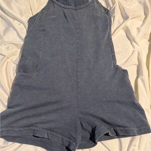 Sincerely Jules Soft Blue Knit Romper